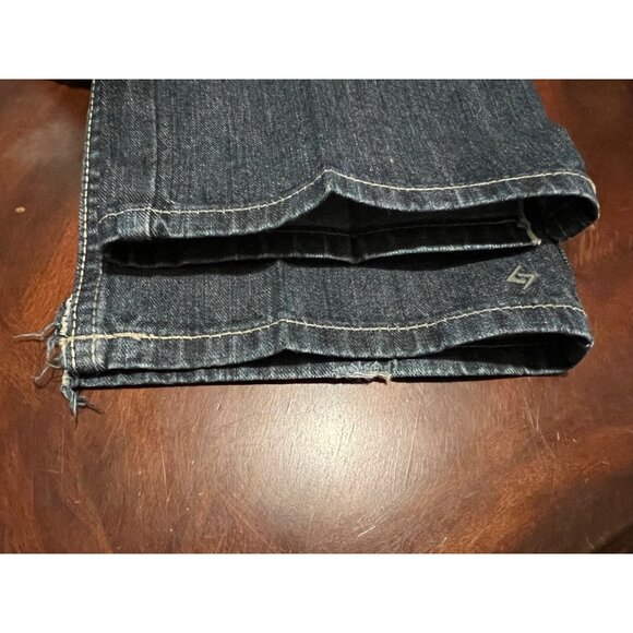 Garth Brooks Sevens by Cinch Loose Fit Boot Cut Jeans 31x32 Creased Western - Picture 11 of 16